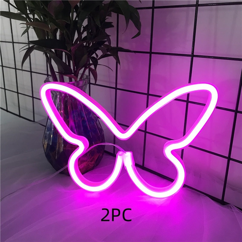 Home Fashion Minimalist Butterfly-shaped Room Decorative Lights