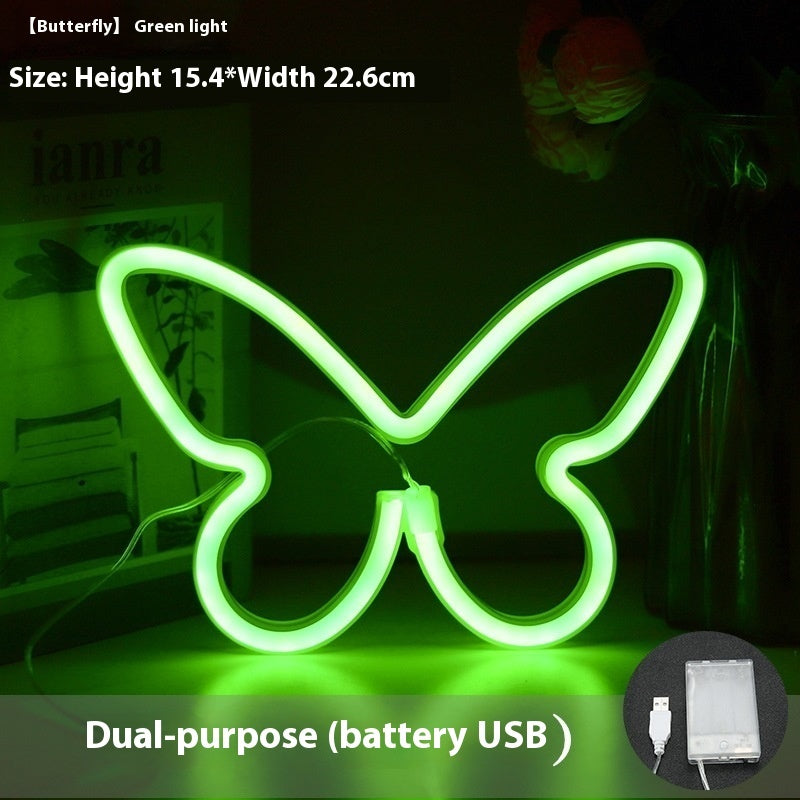 Home Fashion Minimalist Butterfly-shaped Room Decorative Lights